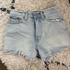 Abercrombie Annie high rise shorts